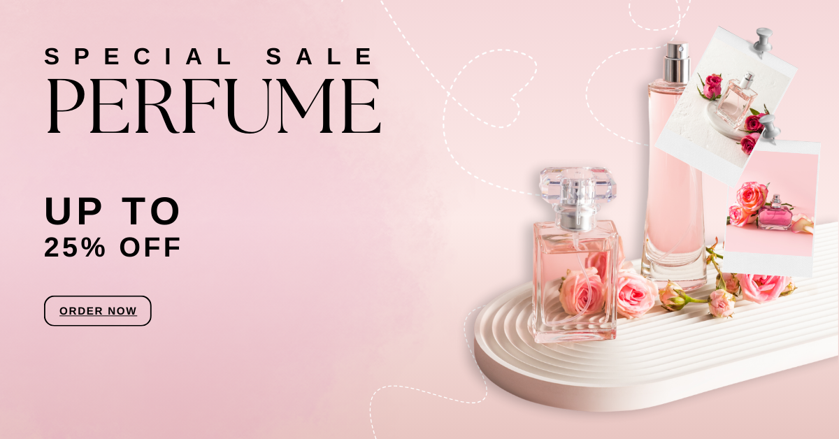 Pink And Cream Classy Perfume Sale